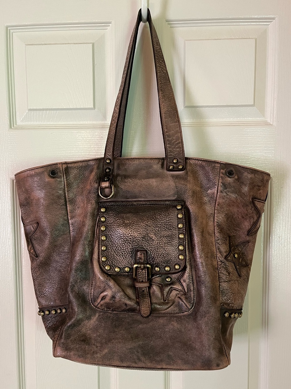 Lusher Star Tote Graffiti Blush - EUC